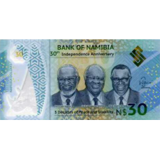 (696) ** PN18 Namibia 30 Dollars Year 2020 (Comm.)